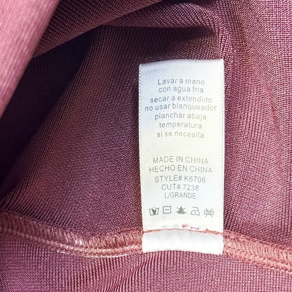 Wow Couture Mauve Bodycon Flutter Accent Dress - … - image 7